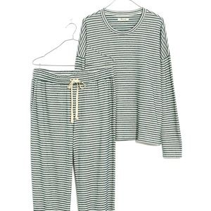 Madewell Striped Saunter Lounge Set